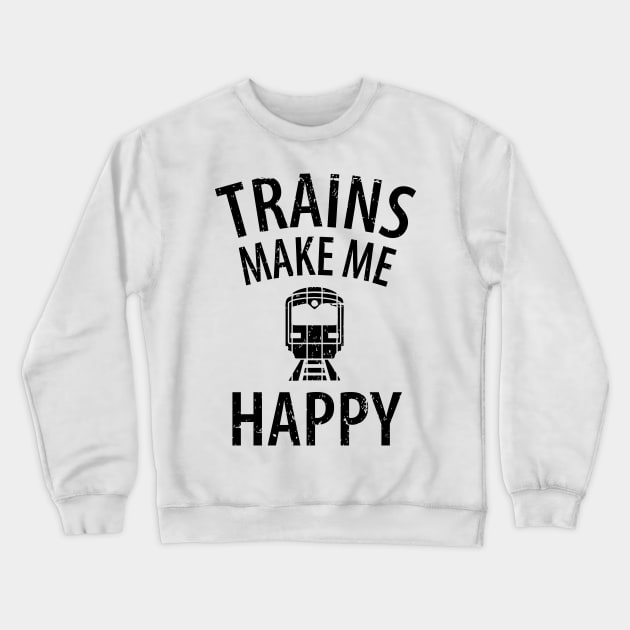 train railwayman trains driver Crewneck Sweatshirt by Johnny_Sk3tch